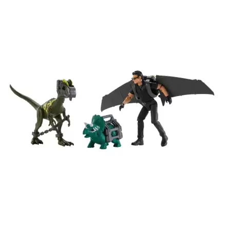 Jurassic Park '93 Classic Actionfiguren Dr. Ian Malcolm Glider Escape Pack 10 cm Produktfoto