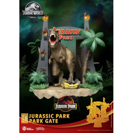 Jurassic Park D-Stage PVC Diorama Park Gate 15 cm termékfotója