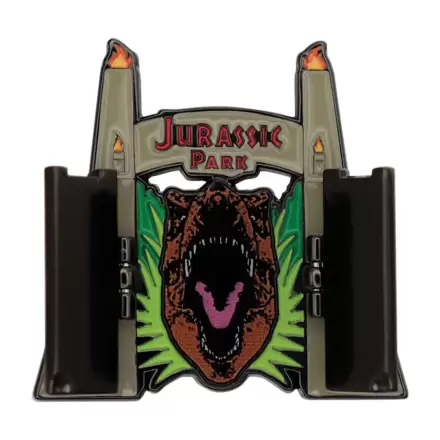 Jurassic Park Anstecknadel Gates Hinged Produktfoto
