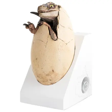 Jurassic Park III ECC Elite Creature Line Statue White Queen Hatching Egg 13 cm Produktfoto