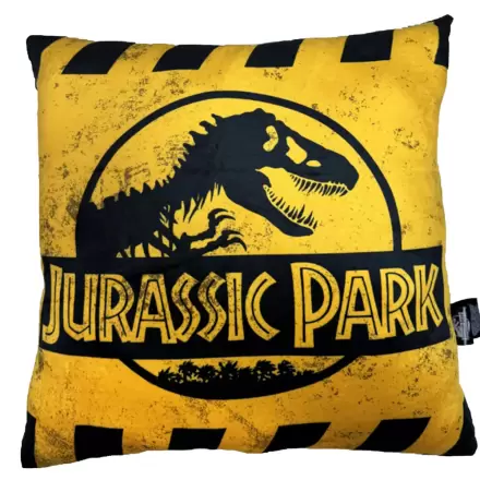 Jurassic Park Kissen Caution Yellow Logo 40 x 40 cm termékfotója