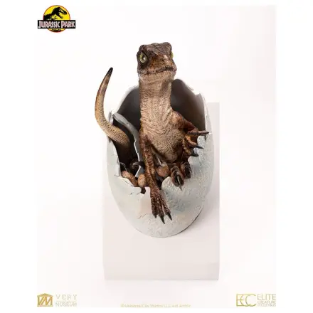 Jurassic Park Nachbildung Büste Velociraptor Hatching Egg 24 cm Produktfoto