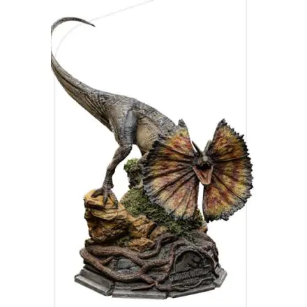 Jurassic World Ein neues Zeitalter Art Scale Statue 1/10 Dilophosaurus 13 cm Produktfoto
