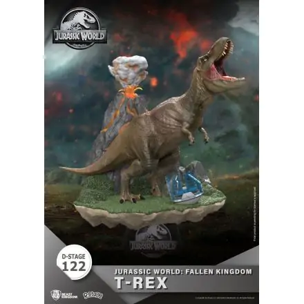 Jurassic World: Das gefallene Königreich D-Stage PVC Diorama T-Rex 13 cm termékfotója