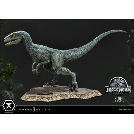 Jurassic World: Fallen Kingdom Prime Collectibles Statue 1/10 Blue (Open Mouth Version) 17 cm termékfotója