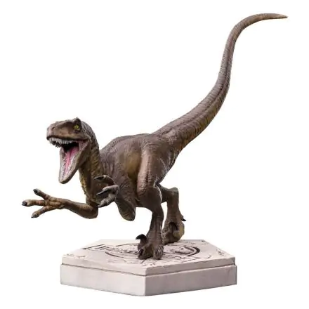 Jurassic World Icons Statue Velociraptor A 9 cm Produktfoto