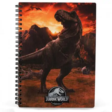 Jurassic World Notizbuch mit 3D-Effekt Into The Wild termékfotója