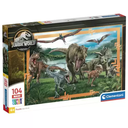 Jurassic World maxi Puzzle 104St termékfotója