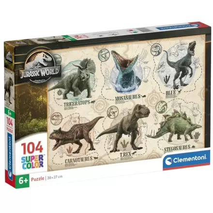 Jurassic World Puzzle 104St termékfotója