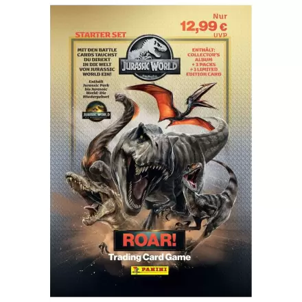 Jurassic World Roar Sammelkarten Starter Pack *deutsche Version* Produktfoto