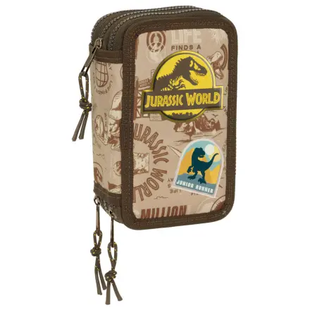 Jurassic World dreifaches Federmäppchen 37 Stück Produktfoto