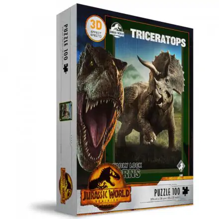 Jurassic World Triceratops 3D Puzzle 100-teilig Produktfoto