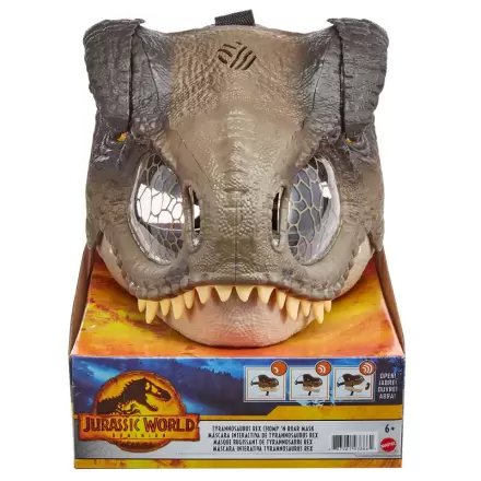 Jurassic World Tyrannosaurus Rex Maske Produktfoto