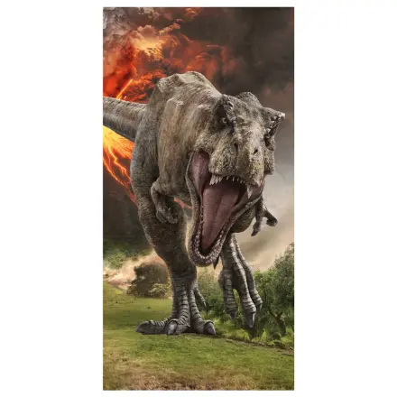 Jurassic World Vulkan Handtuch Produktfoto