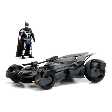 Justice League Diecast Modell 1/24 2017 Batmobile mit Figur Produktfoto