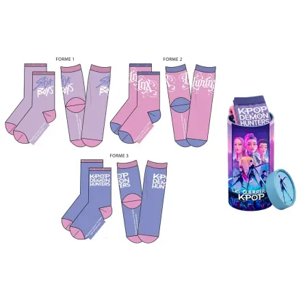 K-Pop Demon Hunter Pack mit 3 Socken Produktfoto