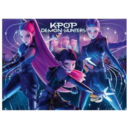 K-Pop Demon Hunters Rumi, Mira & Zoey XXL Puzzle 300 Teile Produktfoto