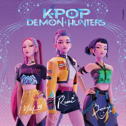 K-POP Demon Hunters Servietten Packung Produktfoto