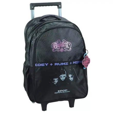 K-pop Demon Hunters schwarzer Rollschulranzen, 46 cm Produktfoto