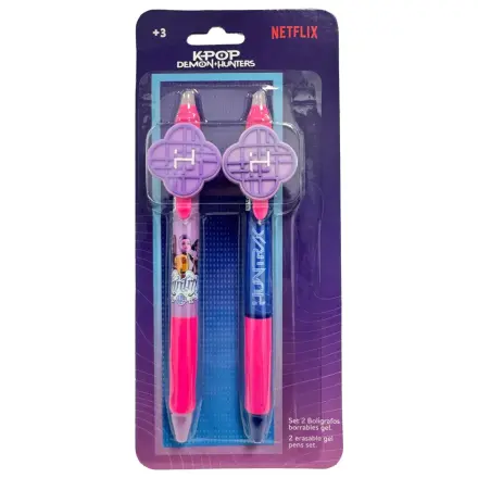 K-pop Demon Hunters Hunterx 2-teiliges Stift Set Produktfoto