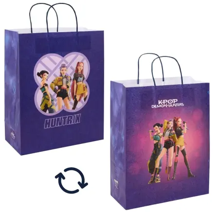 K-pop Demon Slayer Huntrix Papier-Geschenktüte 32 cm Produktfoto