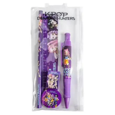 K-pop Demon Hunters Purple Schreibwarenset 5 Stck Produktfoto
