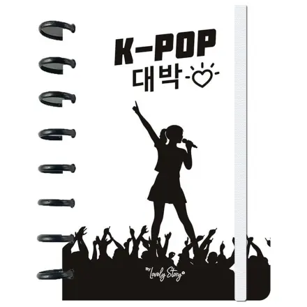 K-Pop Ice A5 Notizbuch Produktfoto