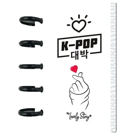 K-Pop Ice A6 Notizbuch Produktfoto