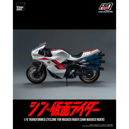Kamen Rider FigZero Fahrzeug 1/6 Transformed Cyclone for Shin Masked Rider 35 cm Produktfoto