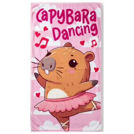 Capybara Dancing Handtuch 70x140cm Produktfoto