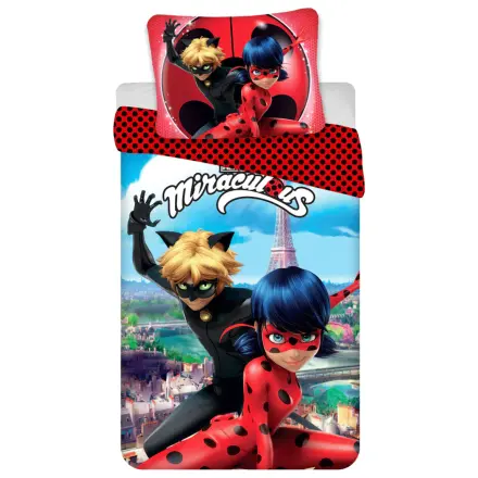 Miraculous: Tales of Ladybug & Cat Noir Paris Bettdeckenbezug Produktfoto