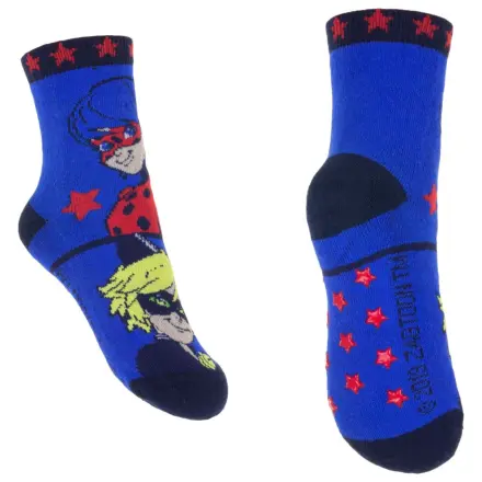 Miraculous: Tales of Ladybug & Cat Noir Stars Kinder Dicke rutschfeste Socken 23/26 Produktfoto
