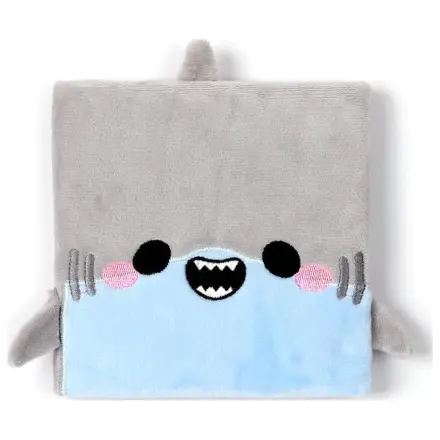 Kawaii Adoramals Hai Premium flauschiges Notizbuch Produktfoto