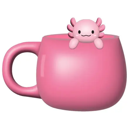 KAWAII Axolotly Keramikbecher Produktfoto