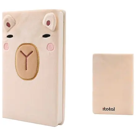 KAWAII Capybara Plüsch Notizbuch Produktfoto