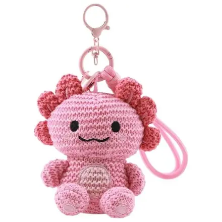 KAWAII Gehäkeltes Axolotl Schlüsselanhänger Produktfoto
