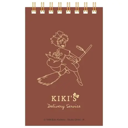 Kiki's Delivery Service Kiki auf ihrem Besen Spiral Notizbuch Produktfoto