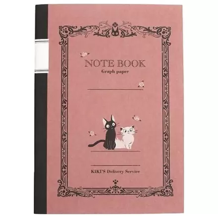 Kiki´s Delivery Service Retro Notizbuch Jiji Rot Produktfoto