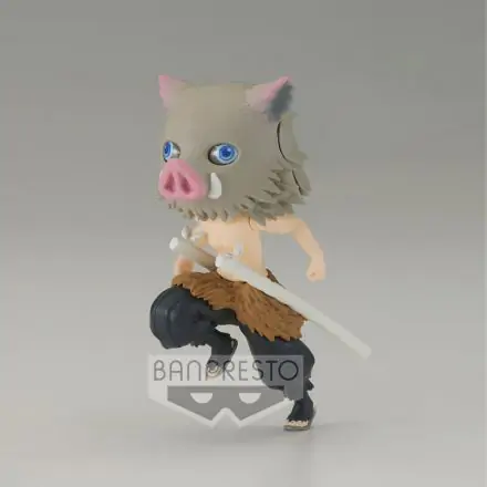 Demon Slayer Kimetsu No Yaiba Inosuke Hashibira Q posket petit Figur 7cm termékfotója