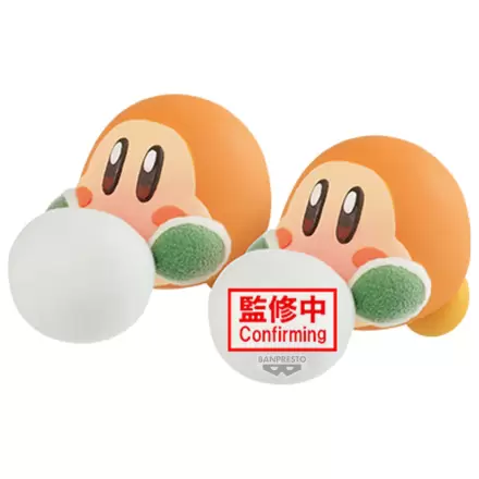 Kirby Play in the Snow Fluffy Puffy Mine Waddle Dee Figur 8 cm Produktfoto