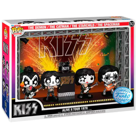 Kiss POP! Moments DLX Vinyl Figuren 4er-Pack Alive II 1978 Tour 9 cm termékfotója