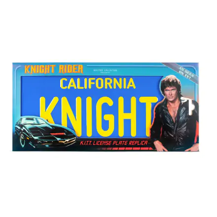 Knight Rider Nummernschild termékfotója