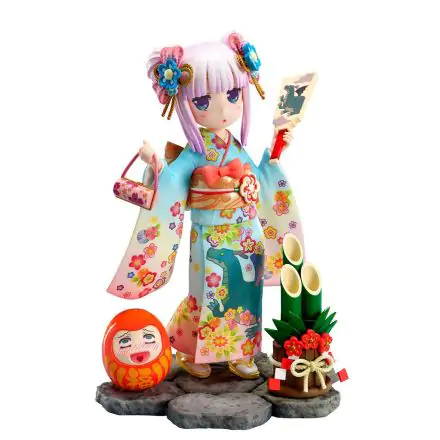 Kobayashi's Dragon Maid PVC Statue 1/7 Kanna Finest Kimono 17 cm termékfotója