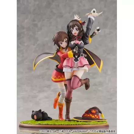 Konosuba: God's Blessing on This Wonderful World! SHIBUYA SCRAMBLE FIGURE PVC Statue 1/6 Megumin & Yunyun Futari wa Otomodachi Ver. 26 cm termékfotója