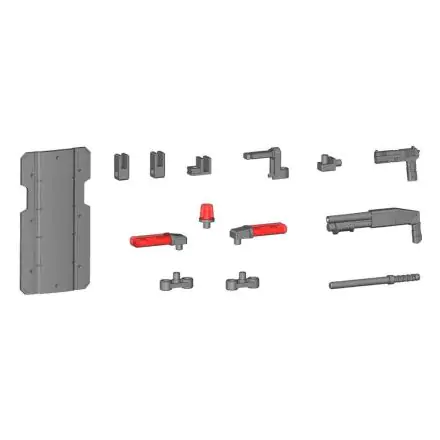 Kotobukiya M.S.G. Model Kit Zubehör-Set Weapon Unit 41 Ballistic Shield Produktfoto