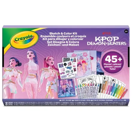 Kpop Demon Hunter Aktivitäten 45-teiliges Set Produktfoto