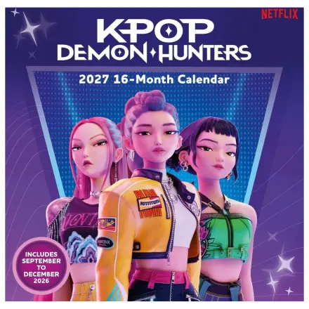 KPop Demon Hunters (2027) Wandkalender Produktfoto