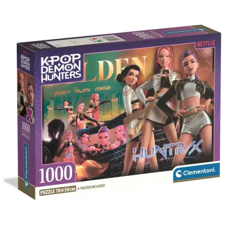 Kpop Demon Hunters Puzzle 1000 Teile Produktfoto