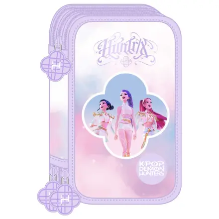 Demon Hunters Kpop Artist dreifaches Federmäppchen 37 Stück Produktfoto