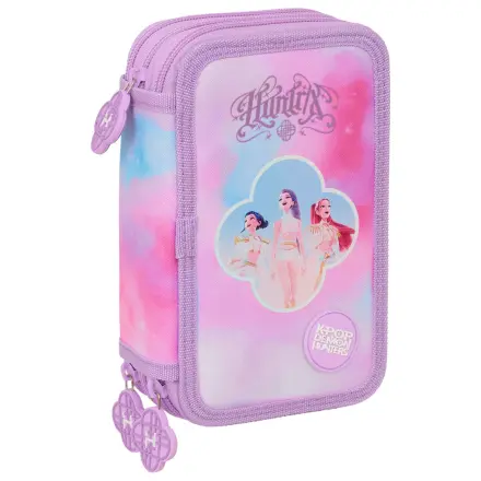 Demon Hunters Kpop Artist dreifaches Federmäppchen 37 Stück Produktfoto